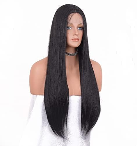 12 inch Light Brown Loose Curly Lace Front Wig with Middle Part - Image 146