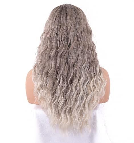 12 inch Light Brown Loose Curly Lace Front Wig with Middle Part - Image 156