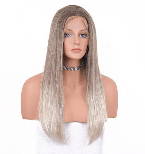 12 inch Light Brown Loose Curly Lace Front Wig with Middle Part - Image 37