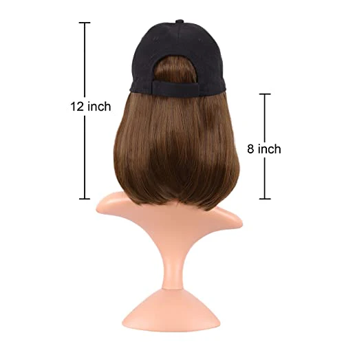 Baseball Hat Wig 12 inch - Image 19