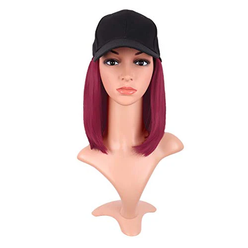 Baseball Hat Wig 12 inch - Image 7