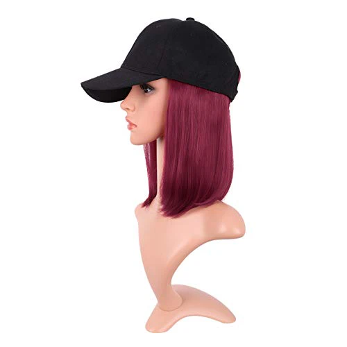 Baseball Hat Wig 12 inch - Image 9