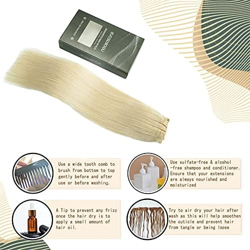 14-22" Clip In Brazilian Human Hair Extensions 120g 7pcs Set - Image 71