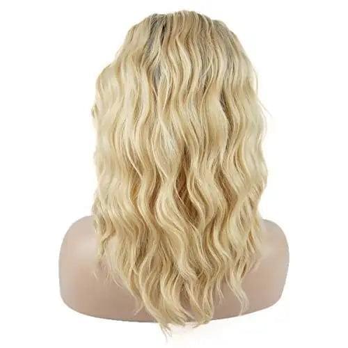 14 Inch Dark Root Blonde Wig - Image 4