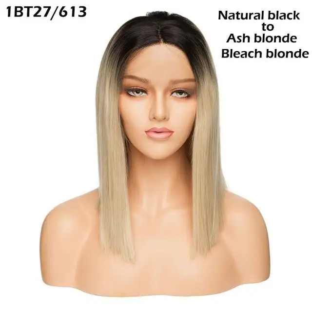 Reva | 14 inch straight lace front bob wig - Image 13