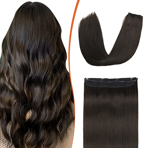 22 Inch Ombre Human Hair Wire Halo Hair Extension - Image 15