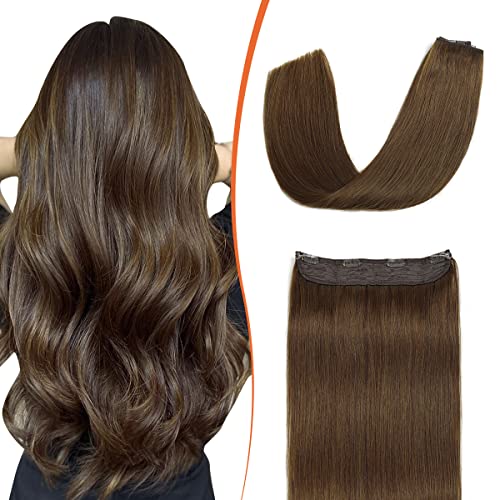 22 Inch Ombre Human Hair Wire Halo Hair Extension - Image 35