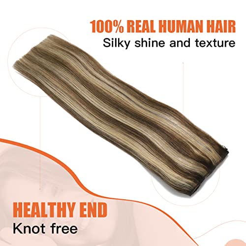 22 Inch Ombre Human Hair Wire Halo Hair Extension - Image 44