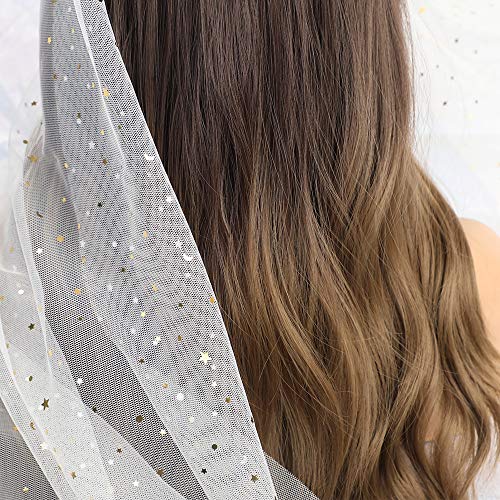 24 inch Wavy Long Brown Middle Parting Heat Resistant Synthetic Wig - Image 15