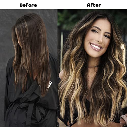 4pcs Clip in Synthetic Hair Extensions - Image 23