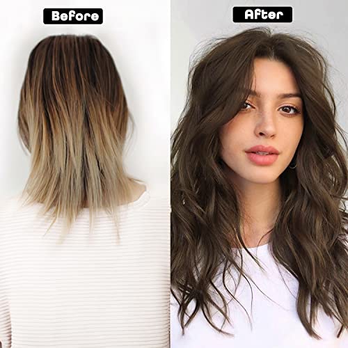 4pcs Clip in Synthetic Hair Extensions - Image 33