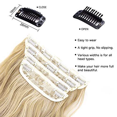 4pcs Clip in Synthetic Hair Extensions - Image 35