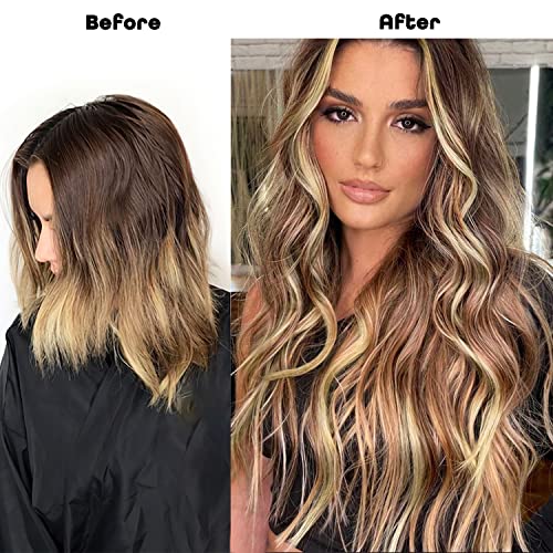 4pcs Clip in Synthetic Hair Extensions - Image 43
