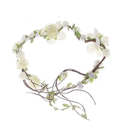 Aesthetic Rattan Flower Vine Crown Tiara Hair Accessory - Image 26