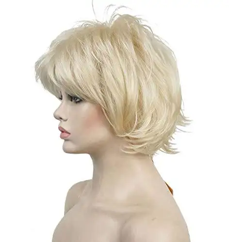 Angie Short Layered Synthetic Wig - Image 10