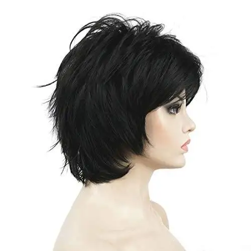 Angie Short Layered Synthetic Wig - Image 14