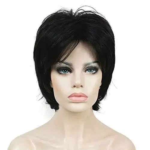 Angie Short Layered Synthetic Wig - Image 16