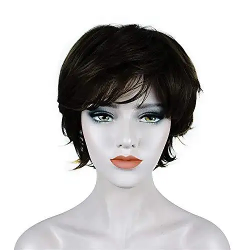Angie Short Layered Synthetic Wig - Image 17