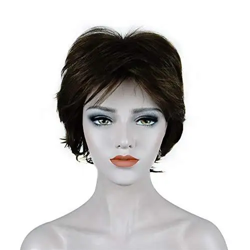 Angie Short Layered Synthetic Wig - Image 21