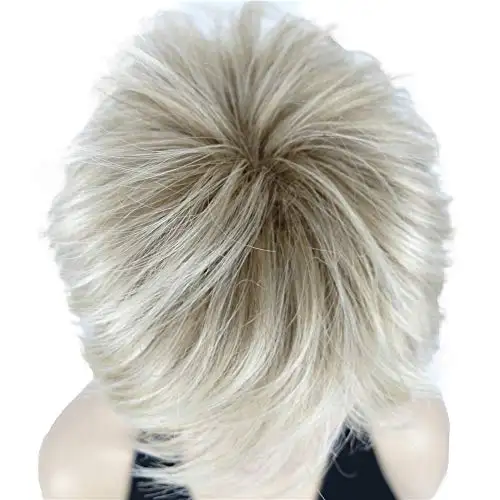 Angie Short Layered Synthetic Wig - Image 37