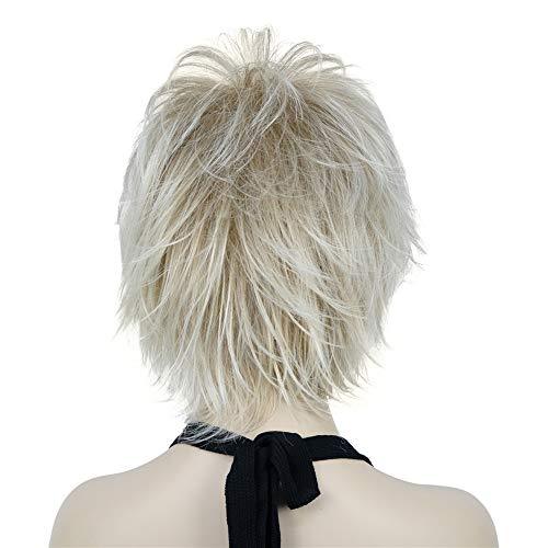 Angie Short Layered Synthetic Wig - Image 43