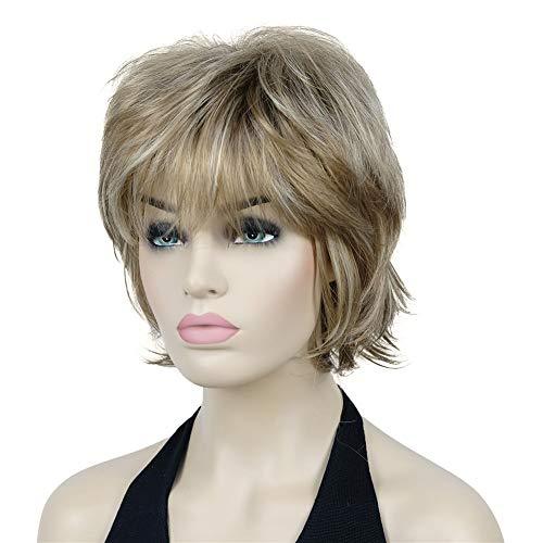 Angie Short Layered Synthetic Wig - Image 49