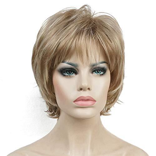 Angie Short Layered Synthetic Wig - Image 51