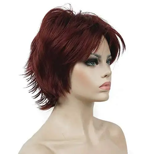 Angie Short Layered Synthetic Wig - Image 6