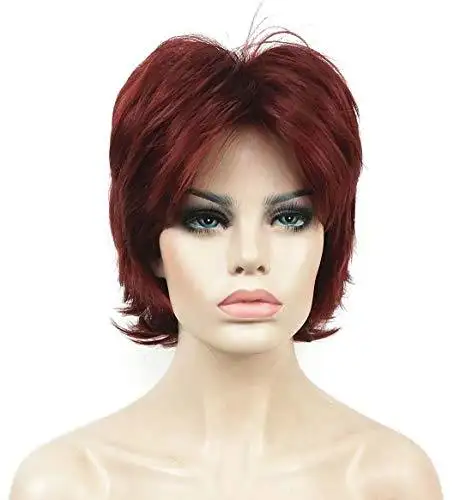 Angie Short Layered Synthetic Wig - Image 8