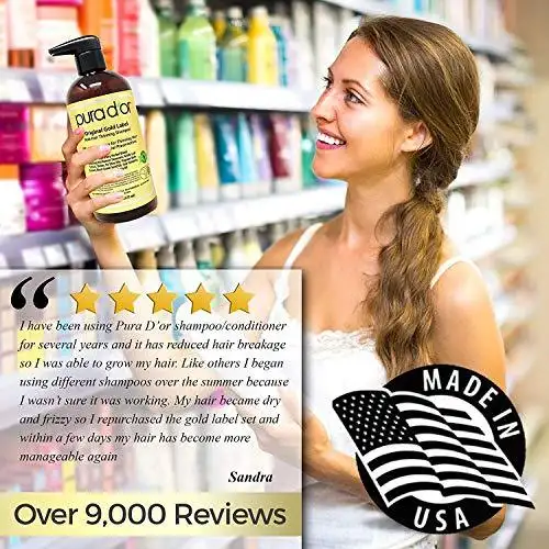 Anti-Thinning Natural Hair Shampoo & Conditioner Set - Image 6