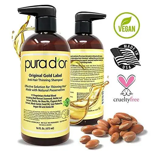 Anti-Thinning Natural Hair Shampoo & Conditioner Set - Image 8