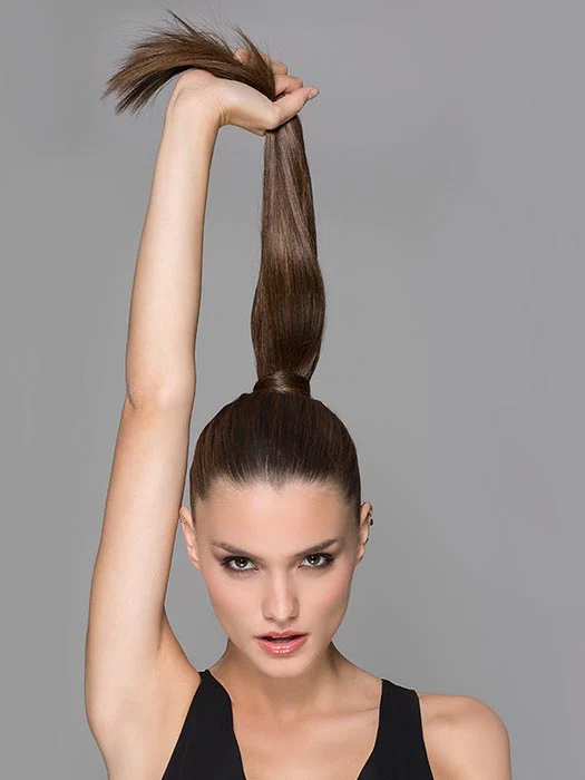 Aqua | Power Pieces | Heat Friendly Synthetic Hairpiece - Image 4