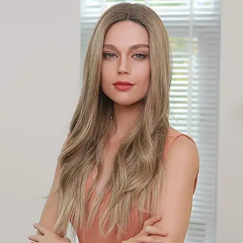 Ash Blonde Lace Front Wig - Image 3