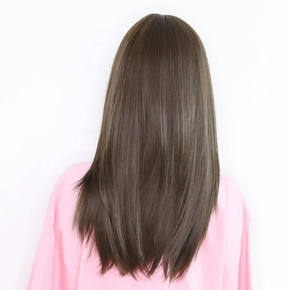 Asia Nicole Layered Straight Wig with bangs - Image 4