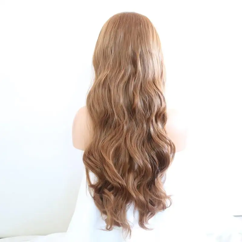 Auburn Ash Blonde Synthetic Lace Front Wig - Image 4
