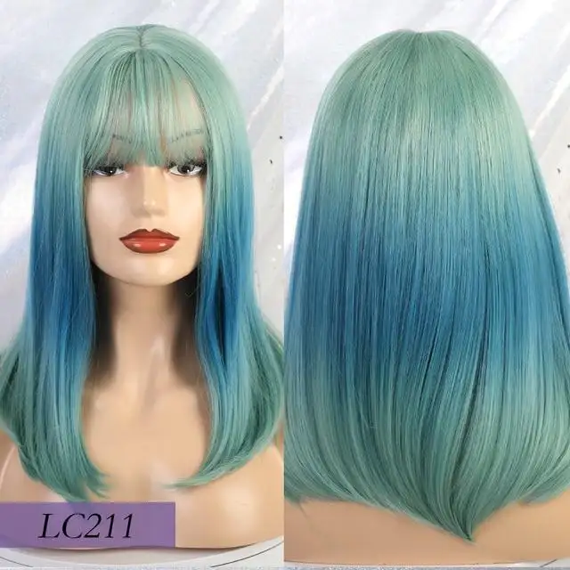 Azriel 22 inch Long Heat Resistant Hair Wig - Image 11
