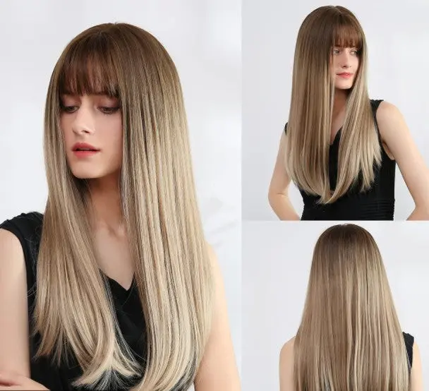 Azriel 22 inch Long Heat Resistant Hair Wig - Image 3