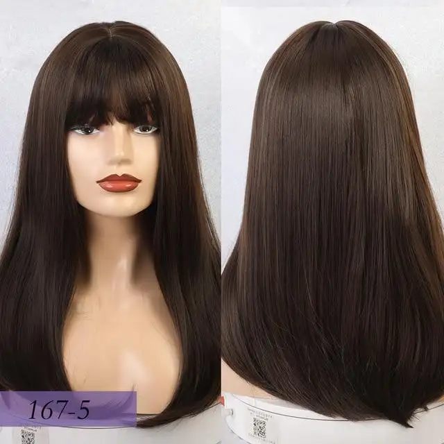 Azriel 22 inch Long Heat Resistant Hair Wig - Image 4