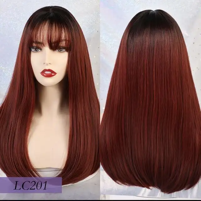 Azriel 22 inch Long Heat Resistant Hair Wig - Image 8