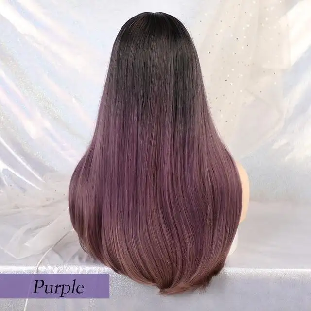 Azriel 22 inch Long Heat Resistant Hair Wig - Image 9