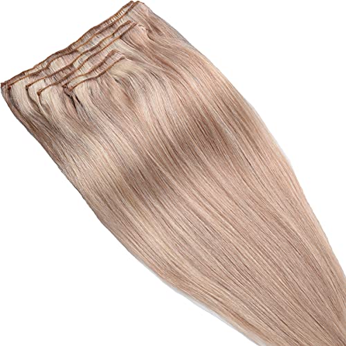 Balayage Clip in Human Hair Extensions 6 Pcs 100 Gram - Image 18