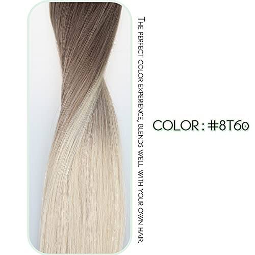 Balayage Clip in Human Hair Extensions 6 Pcs 100 Gram - Image 31
