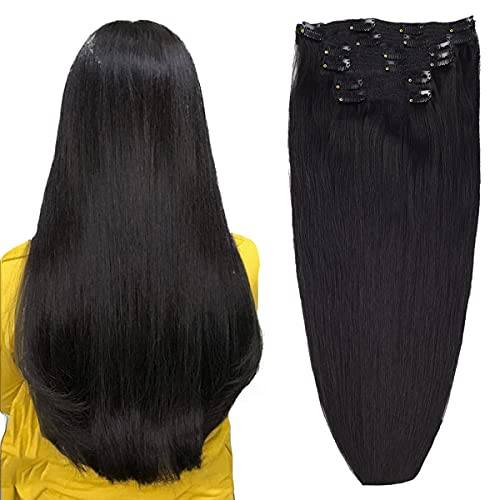 Balayage Clip in Human Hair Extensions 6 Pcs 100 Gram - Image 37