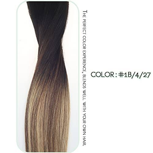 Balayage Clip in Human Hair Extensions 6 Pcs 100 Gram - Image 53
