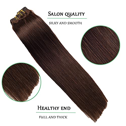 Balayage Clip in Human Hair Extensions 6 Pcs 100 Gram - Image 57
