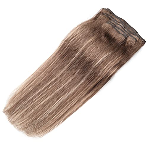 Balayage Clip in Human Hair Extensions 6 Pcs 100 Gram - Image 76