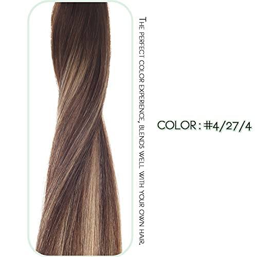 Balayage Clip in Human Hair Extensions 6 Pcs 100 Gram - Image 77