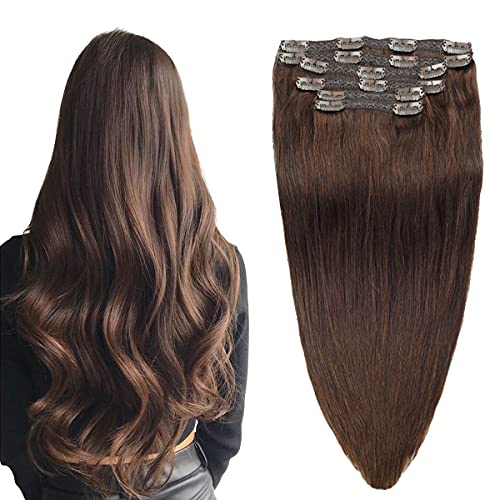 Balayage Clip in Human Hair Extensions 6 Pcs 100 Gram - Image 78