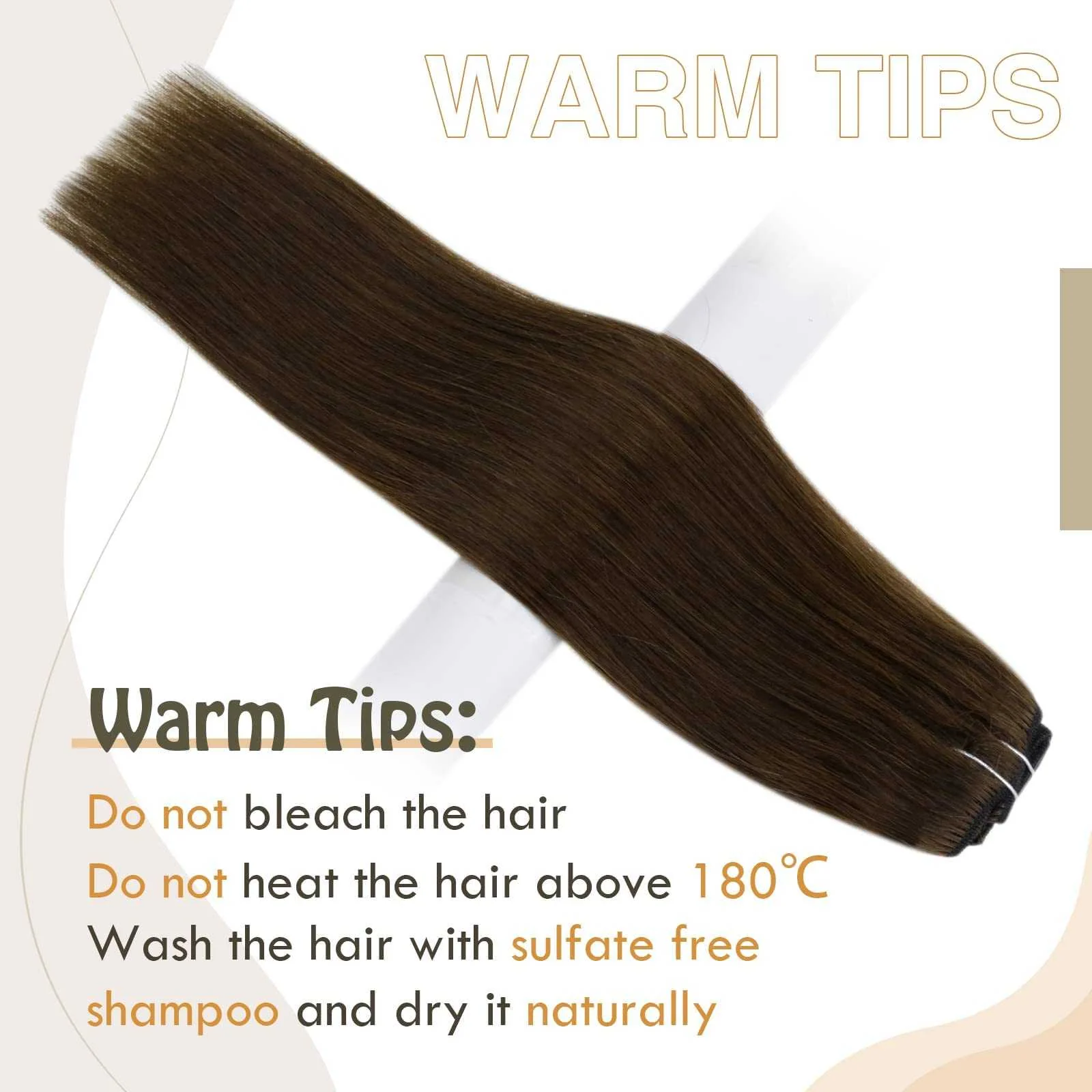 Balayage Clip in Human Hair Extensions Real Human Hair - Image 58