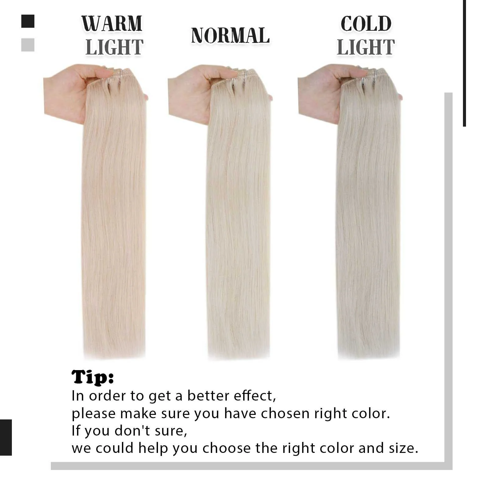 Balayage Clip in Human Hair Extensions Real Human Hair - Image 87